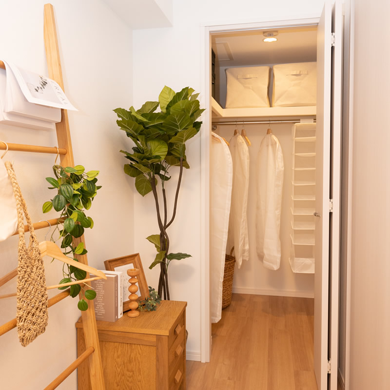 ウオーキングクローゼット