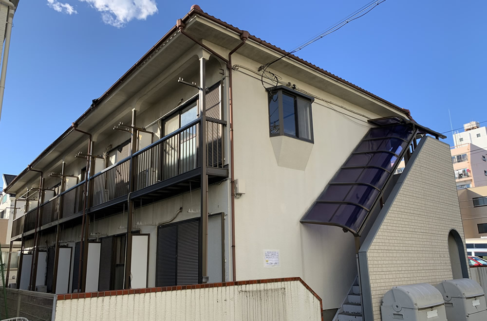 ハイツ銀月 解体前